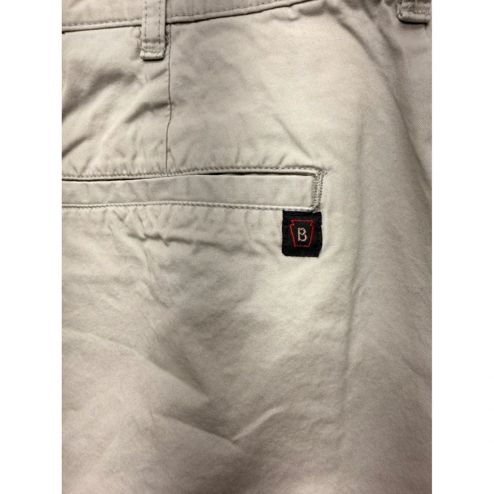 Bills Khakis Parker Short Classic Fit Mens 37 Light Khaki Cotton Made in USA
